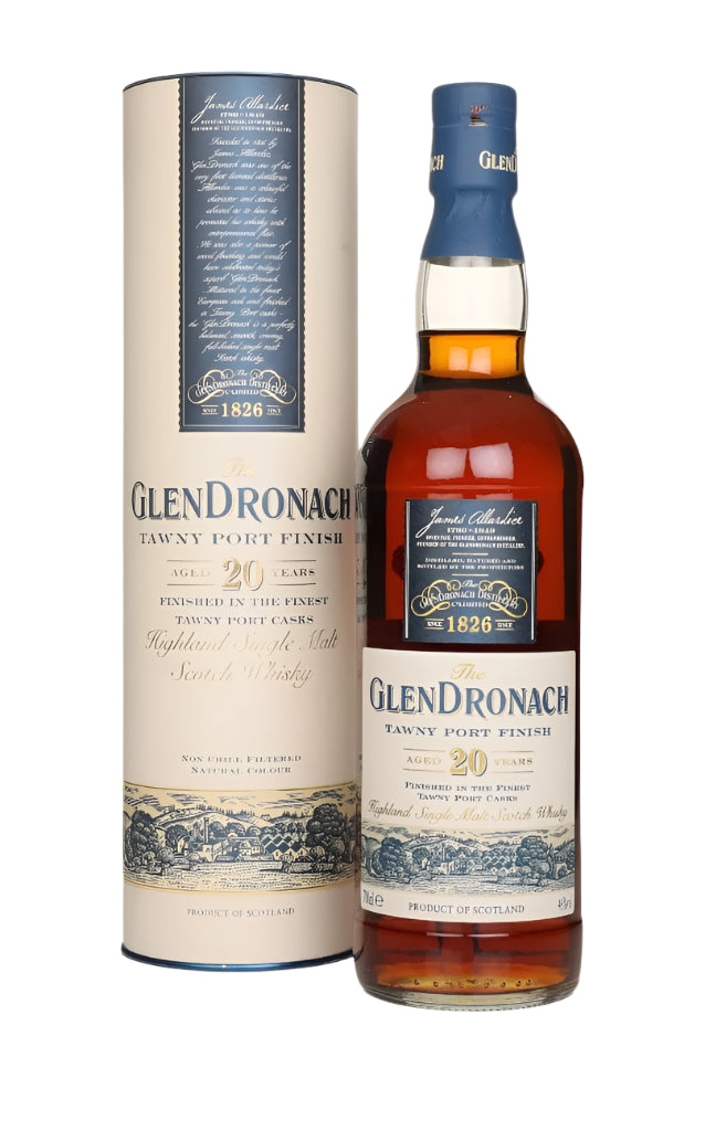 The GlenDronach 20 Year Old - Tawny Port Finish Single Malt Scotch Whisky | 700ML at CaskCartel.com