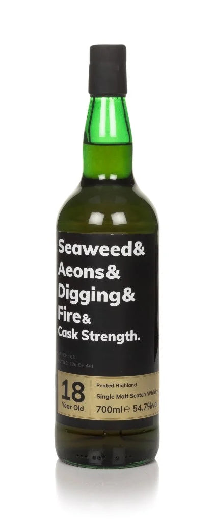 Seaweed & Aeons & Digging & Fire & Cask Strength 18 Year Old Batch #03 Single Malt Scotch Whisky | 700ML at CaskCartel.com