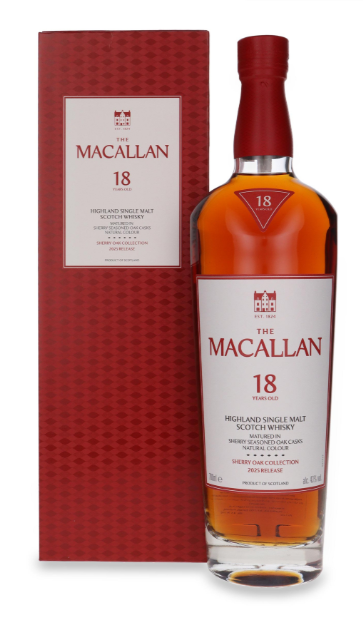 The Macallan 18 Year Old Sherry Oak Cask 2025 Release Single Malt Scotch Whisky | 700ML at CaskCartel.com