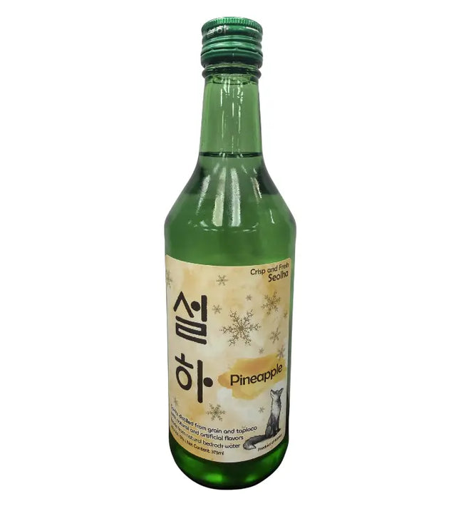 Seolha Pineapple Soju | 375ML at CaskCartel.com