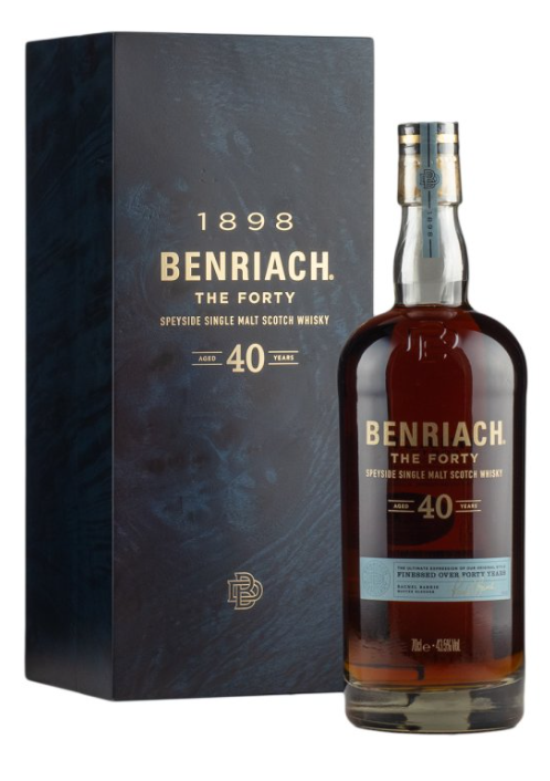 Benriach 40 Year Old The Forty Single Malt Scotch Whisky | 700ML at CaskCartel.com