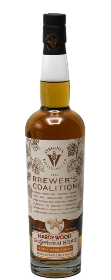 Virgina Distillery Hardywood Gingerbread Stout Cask Finish Single Malt Whiskey | 700ML at CaskCartel.com