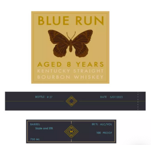 Blue Run Sizzle & STK 8 Year Straight Bourbon Whisky at CaskCartel.com