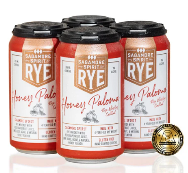 Sagamore Spirit Rye Honey Paloma Cocktail | (4)*355ML at CaskCartel.com