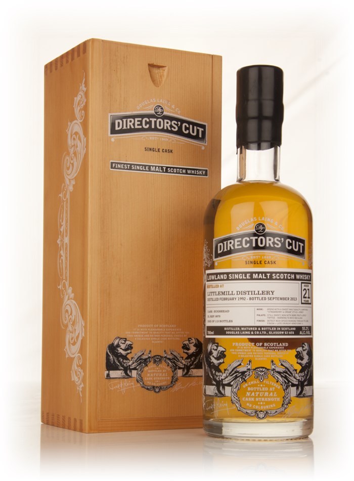 Littlemill 21 Year Old 1992 Cask #9970 Directors' Cut Single Malt Scotch Whisky | 700ML at CaskCartel.com
