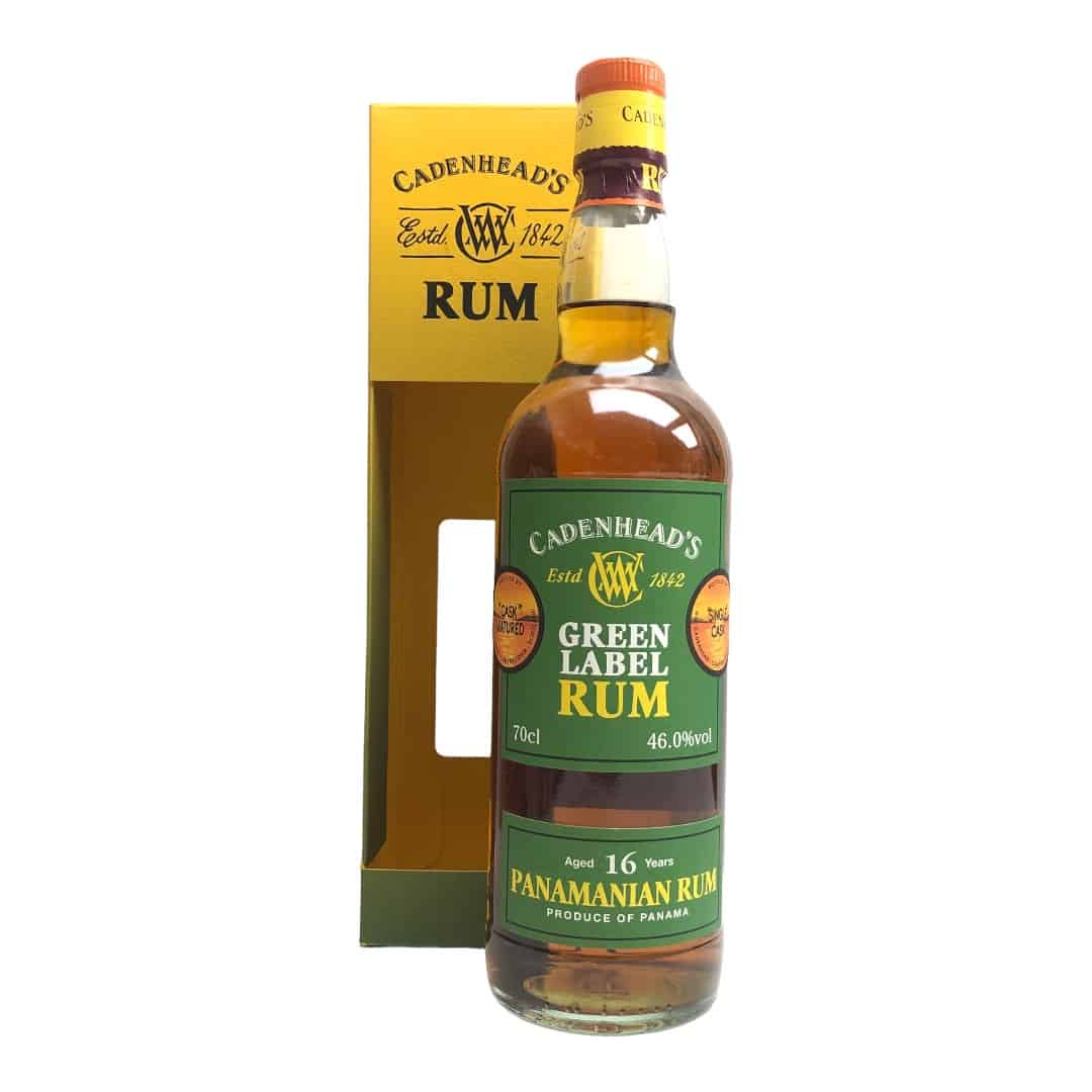 Cadenhead’s Green Label Rum Panama 16 Year Old | 700ML at CaskCartel.com