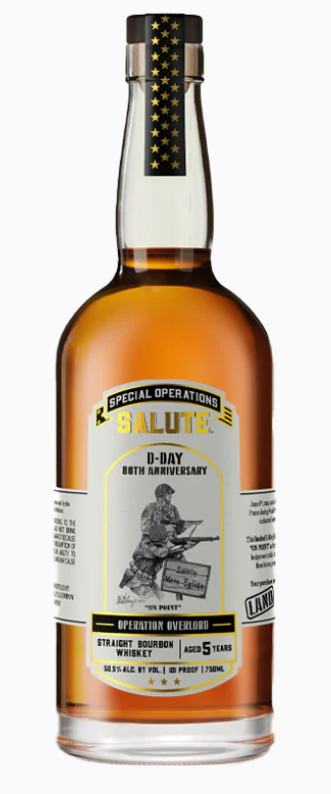 Heritage Distilling Special Operations Salute D-Day 80th Anniversary Land Straight Bourbon Whiskey at CaskCartel.com
