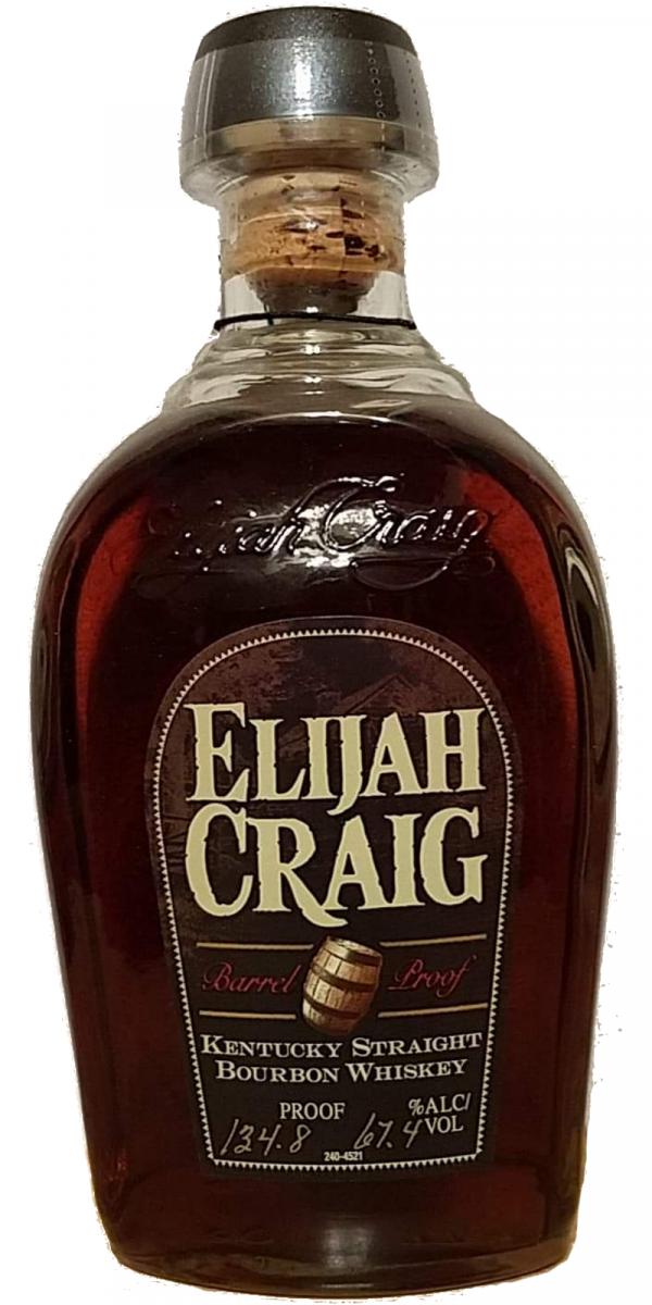 Elijah Craig Barrel Proof Kentucky Straight Bourbon Whiskey Batch 5