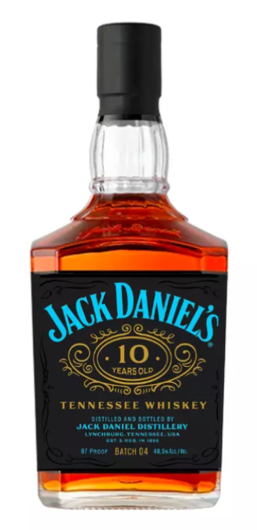 Jack Daniel's 10 Year Old Tennessee Whiskey Batch 4