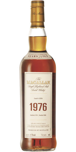 Macallan Fine And Rare 1976 29 Year Old #11354 Single Malt Scotch Whisky