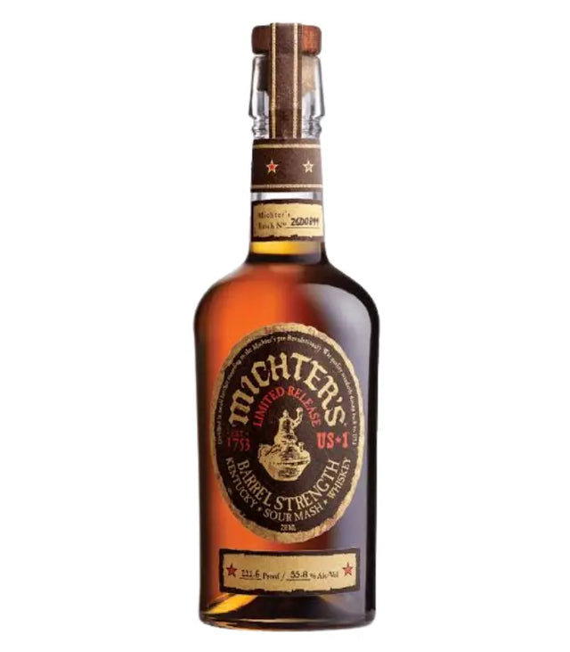 Michter's Barrel Strength 2026 Release Kentucky Sour Mash Whiskey at CaskCartel.com
