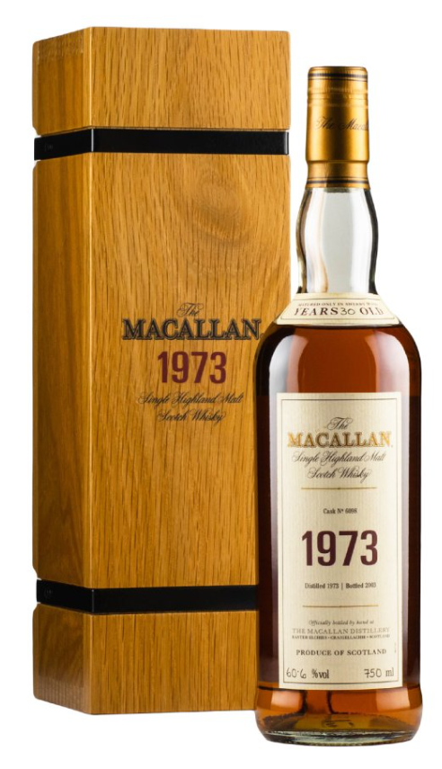 Macallan 1973 Fine and Rare 30 Year Old Cask #6098 Single Malt Scotch Whisky | 700ML