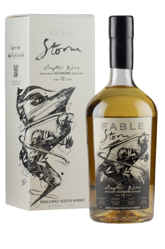 Auchroisk 12 Year Old Storm Chapter 9 Fable 2009 Single Malt Scotch Whisky | 700ML