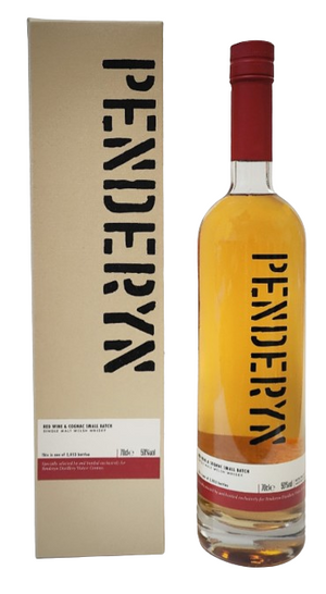 Penderyn Red Wine & Cognac Small Batch Single Malt Welsh Whisky | 700ML at CaskCartel.com