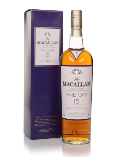 The Macallan 18 Year Old Fine Oak Pre 2008 Single Malt Scotch Whisky | 700ML at CaskCartel.com