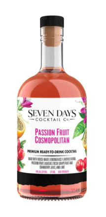 Seven Days Cocktail Co. Passion Fruit Cosmopolitan | 375ML at CaskCartel.com
