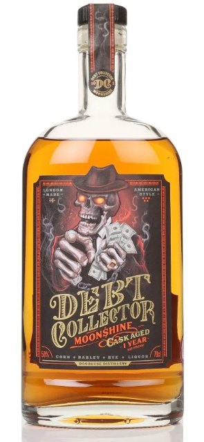 Debt Collector Cask 1 Year Old Moonshine | 700ML