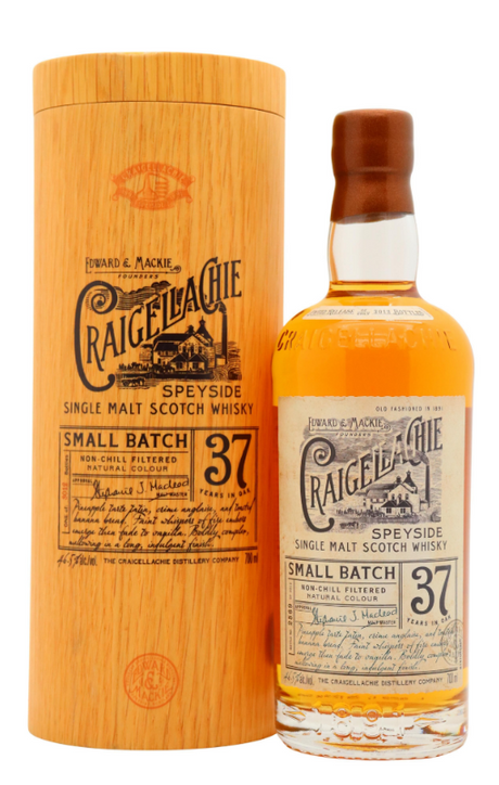 Craigellachie Small Batch 37 Year Old Speyside Single Malt Scotch Whisky | 700ML at CaskCartel.com