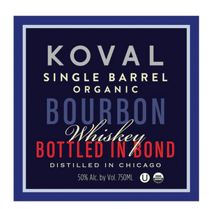 Koval Organic Bottled in Bond Bourbon Whiskey at CaskCartel.com