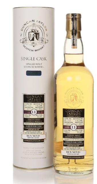 Ben Nevis 11 Year Old 2012 (cask RF-1722) - (Duncan Taylor) Single Malt Scotch Whisky | 700ML at CaskCartel.com