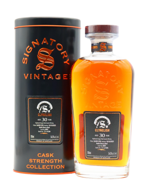 Clynelish Signatory Vintage Symington's Choice Single Cask #8681 - 30 Year Old Single Malt Scotch Whisky | 700ML at CaskCartel.com
