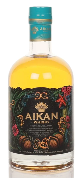 Aikan Intense Rhum Barrels French Whisky | 700ML at CaskCartel.com