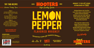 Hooters Lemon Pepper Flavored Whiskey at CaskCartel.com