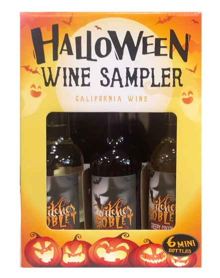 Witches Goblet Halloween Wine Sampler California | (6)*187ML at CaskCartel.com