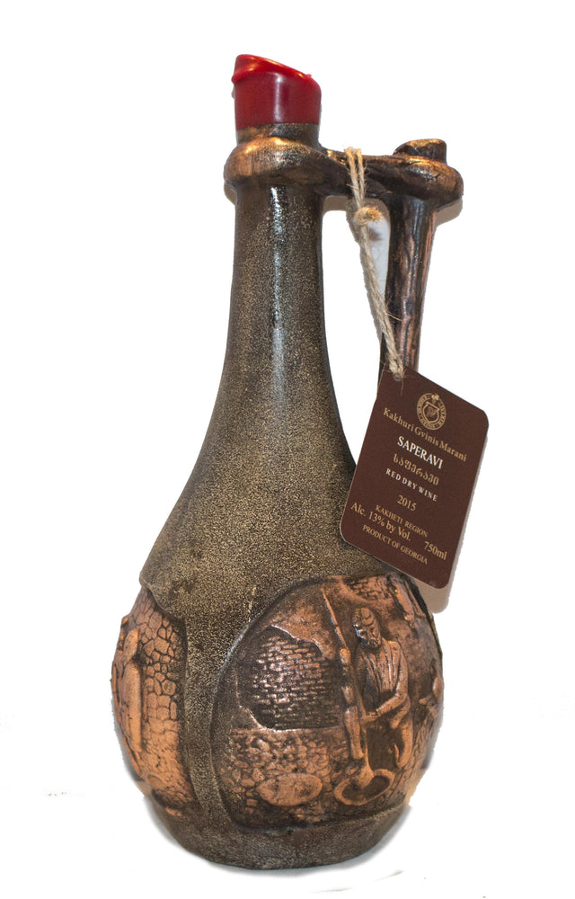 2017 | Artevani | Orshimo Saperavi Red Wine Dry Ceramic Bottle at CaskCartel.com