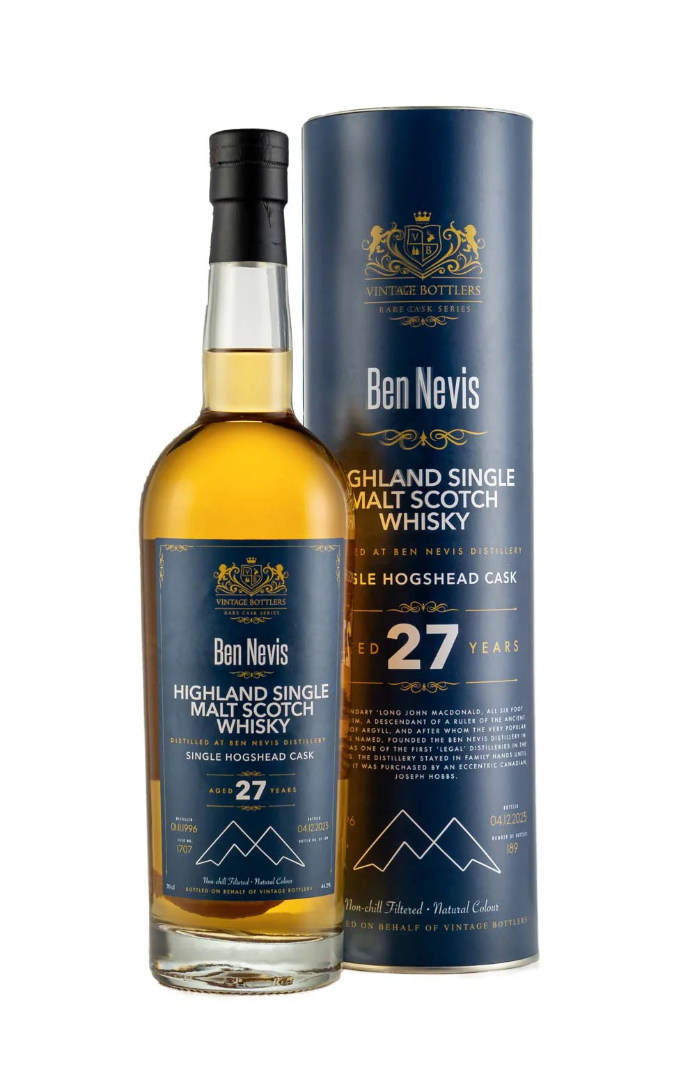 Ben Nevis Vintage Bottlers Single Cask #1707 1996 27 Year Old Whisky | 700ML at CaskCartel.com