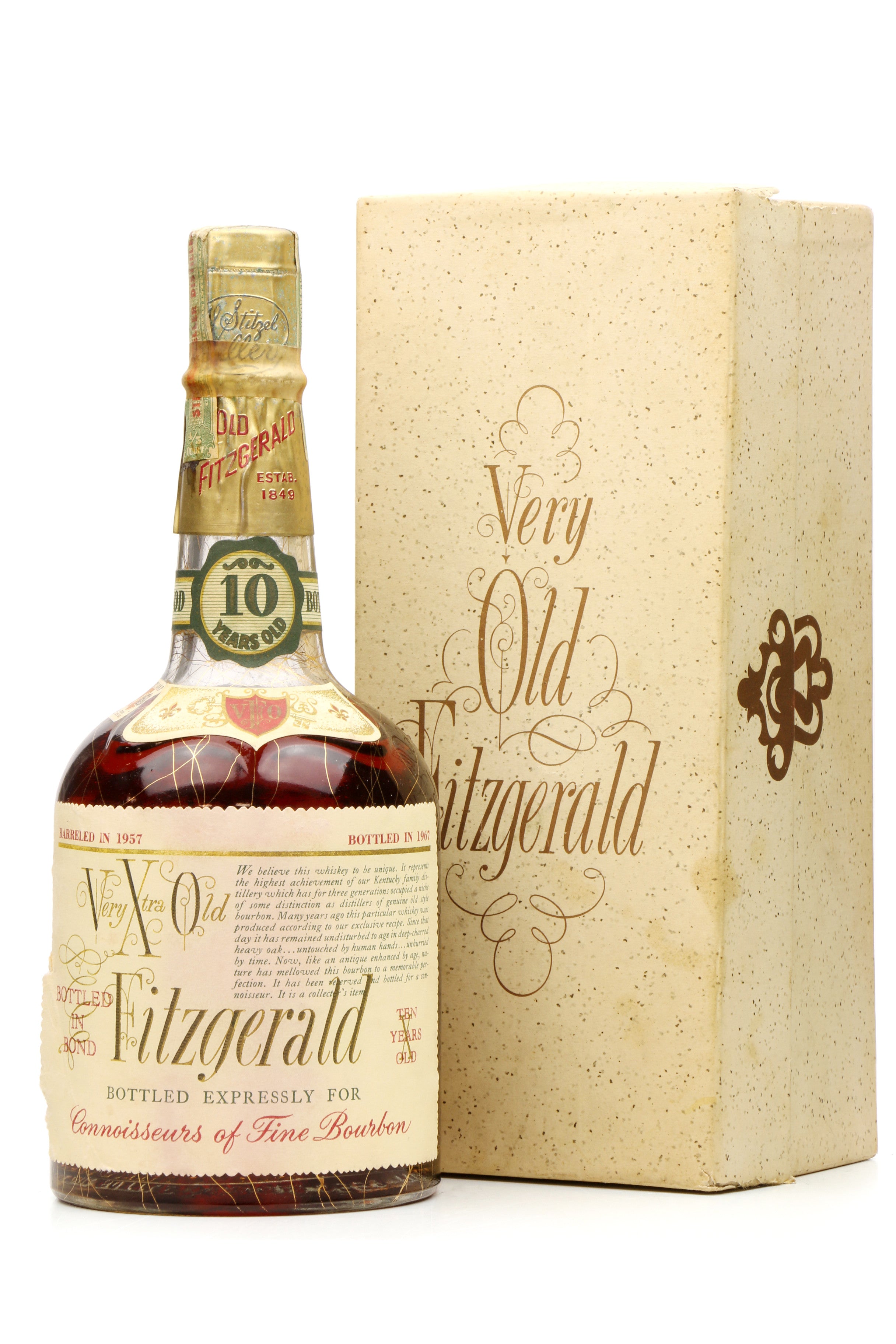 BUY] Stitzel Weller Very Old Fitzgerald 1957 10 Year Old 4/5 Quart
