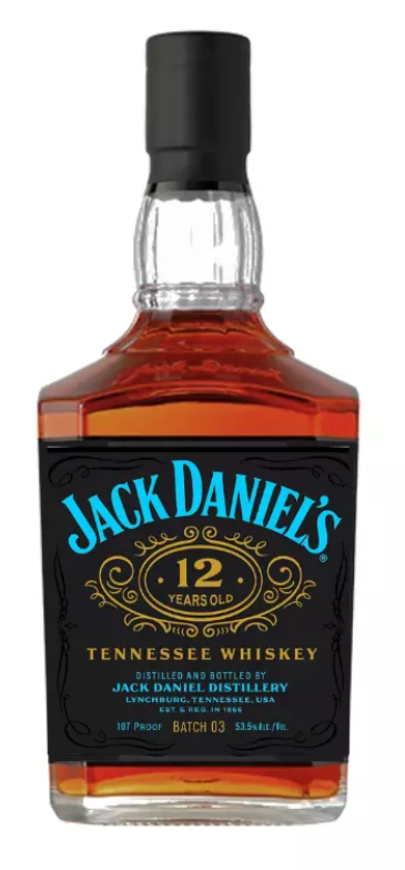 Jack Daniel's 12 Year Old Tennessee Whiskey Batch 3 bottle