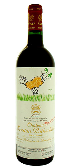 1999 | Château Mouton Rothschild | Pauillac at CaskCartel.com