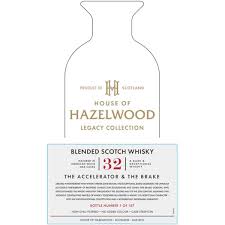 Hazelwood The Accelerator & The Brake 32 Year Old Blended Scotch Whisky