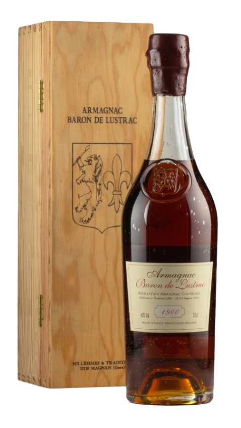 Baron de Lustrac Vintage 1900 Armagnac | 700ML at CaskCartel.com