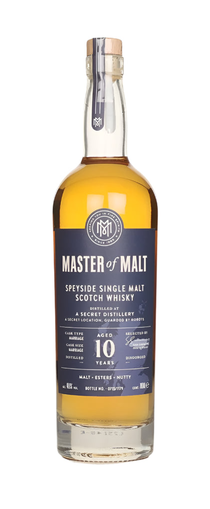 A Secret Speyside Distillery 10 Year Old (Private Bottle) Single Malt Scotch Whisky | 700ML at CaskCartel.com