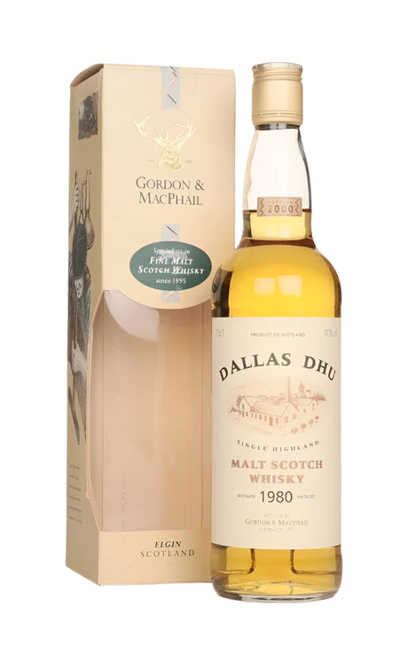 Dallas Dhu 1980 (Bottled 2000) - Gordon & MacPhail Single Malt Scotch Whisky | 700ML at CaskCartel.com