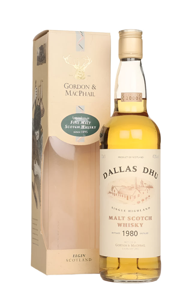 Dallas Dhu 1980 (Bottled 2000) - Gordon & MacPhail Single Malt Scotch Whisky | 700ML at CaskCartel.com