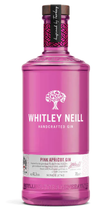 Whitley Neill Pink Apricot Gin | 700ML