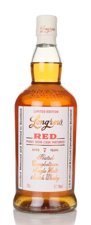 Longrow Red 7 Year Old Pinot Noir Cask Single Malt Scotch Whisky | 700ML at CaskCartel.com