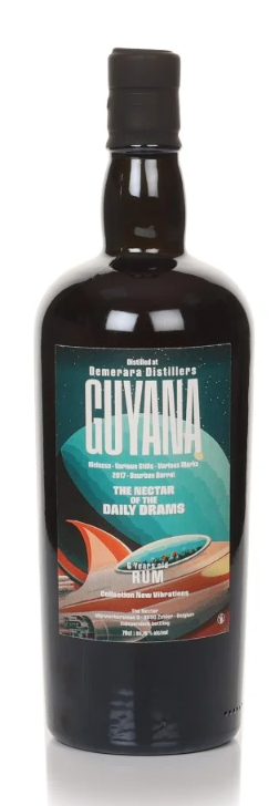 Guyana 6 Year Old 2017 The Nectar New Vibrations Rum | 700ML at CaskCartel.com