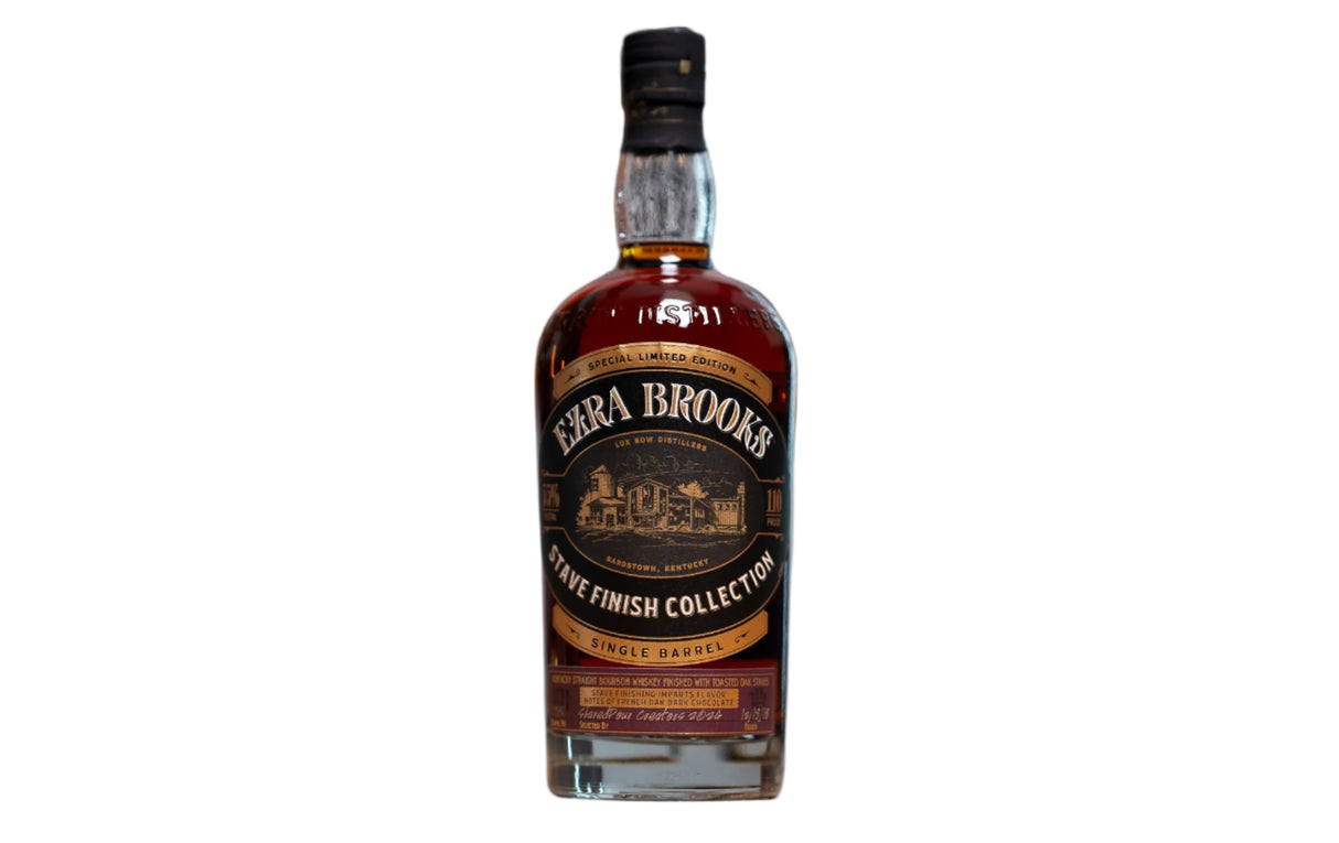 Ezra Brooks | Stave Finish Collection: Toasted Oak Staves | 2024 Release at CaskCartel.com