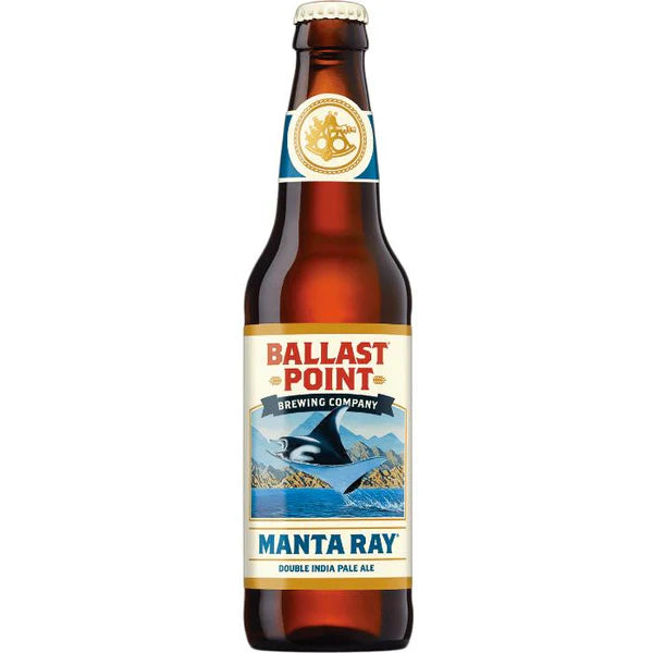 Ballast Point Manta Ray Double IPA | (6)*355ML at CaskCartel.com
