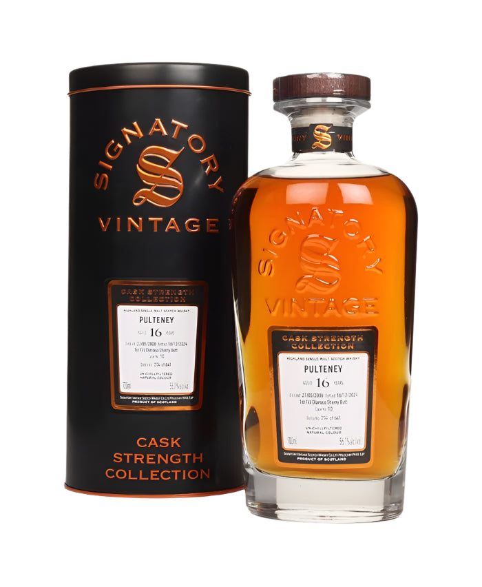 Pulteney 16 Year Old 2008 (Cask #10) - Cask Strength Collection (Signatory) Single Malt Scotch Whisky | 700ML at CaskCartel.com