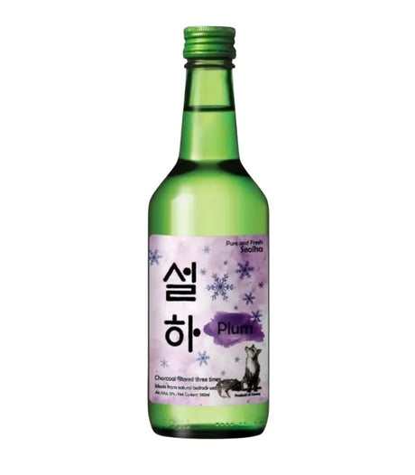 Seolha Plum Soju | 375ML at CaskCartel.com