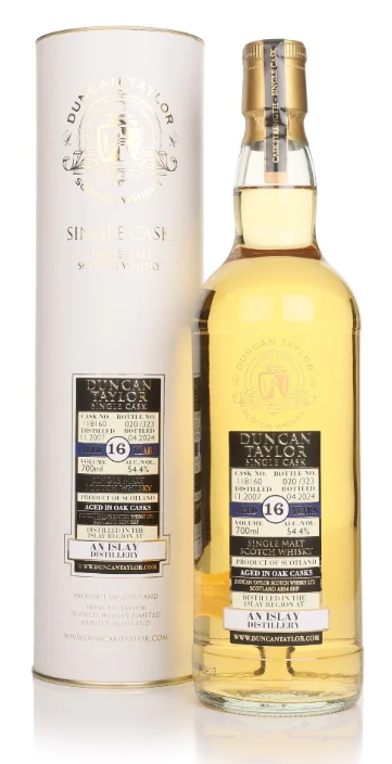 Islay 16 Year Old 2007 Cask #118160 Single Cask Duncan Taylor Single Malt Whisky | 700ML at CaskCartel.com