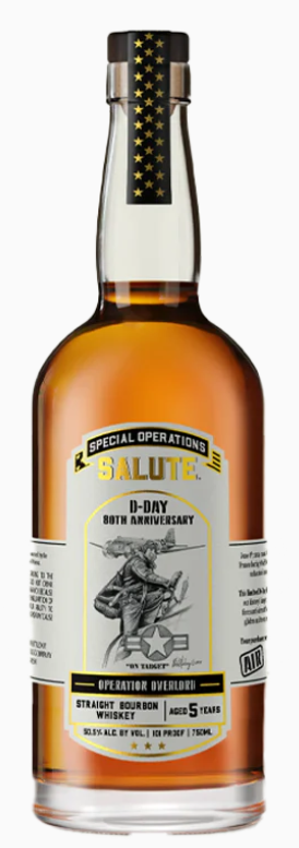 Heritage Distilling Special Operations Salute D-Day 80th Anniversary Air Straight Bourbon Whiskey at CaskCartel.com