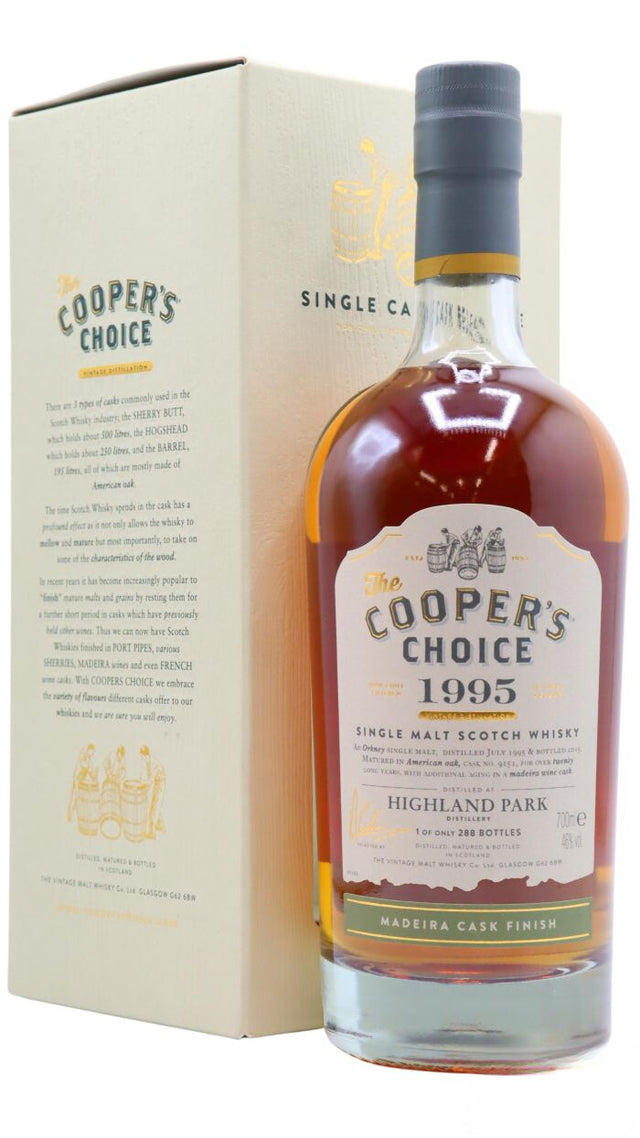 Highland Park Cooper's Choice Single Cask #9151 1995 20 Year Old Whisky | 700ML at CaskCartel.com