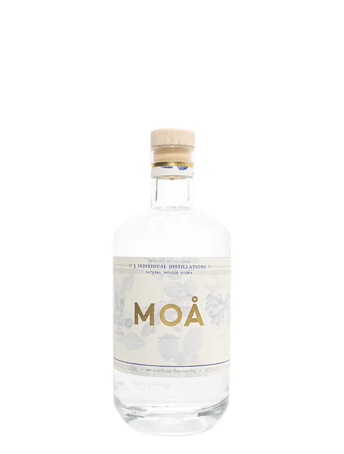 Moa Ginger & Lime Leaf Infused Holland Vodka | 700ML at CaskCartel.com
