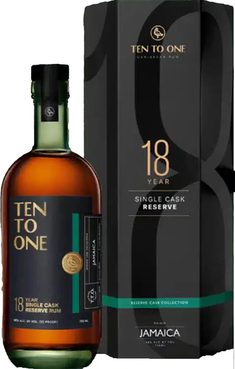 Ten To One 18 Year Old Reserve Cask Collection Jamaica Rum at CaskCartel.com